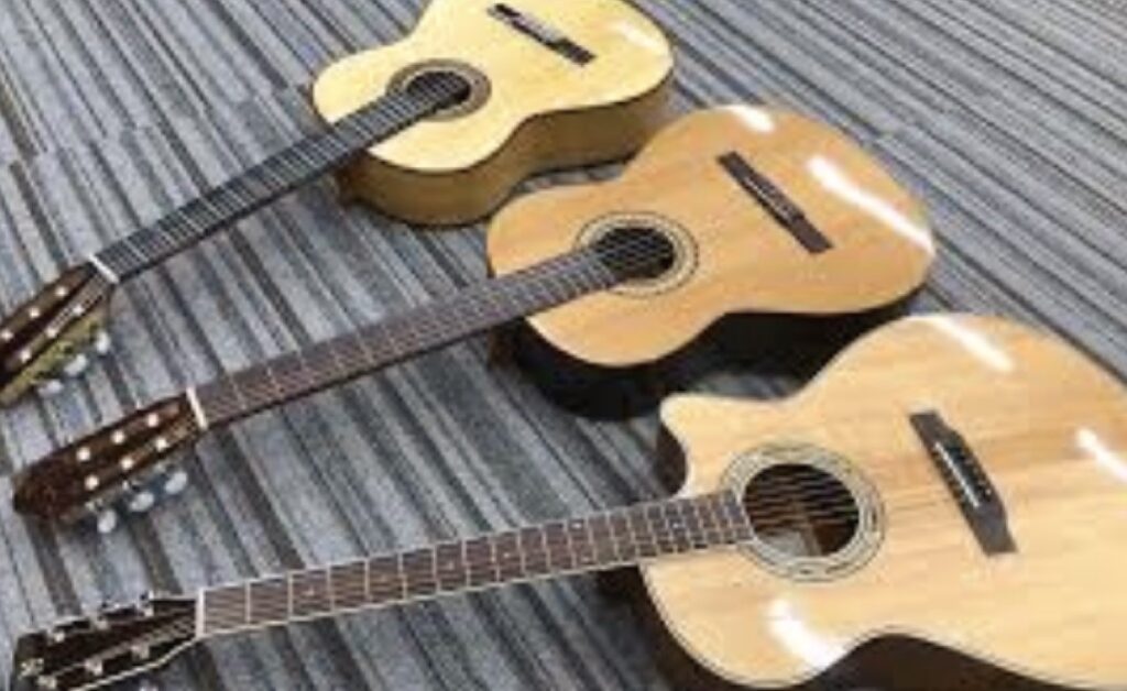 ギター美品クラッシックギターとアコースティックギター クラシックギターとアコースティックギターの違い / Classical vs